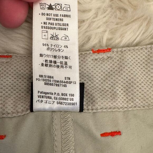 Patagonia Women's Rock Craft Pants Cargo 40 UPF Straight Leg 10 Hiking - Picture 6 of 11